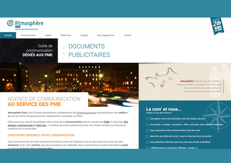 Réalisation : AtmosphèreCommunication-Paris.fr