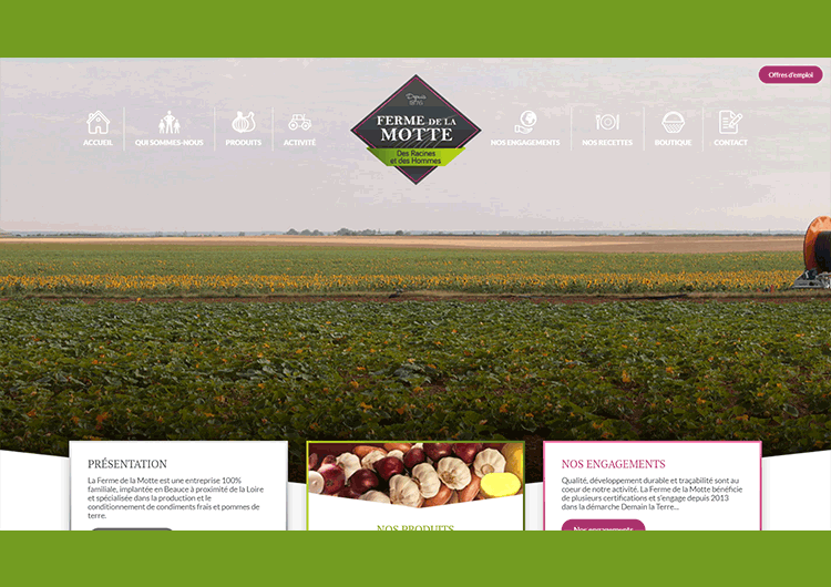 Réalisation : FermedelaMotte.com