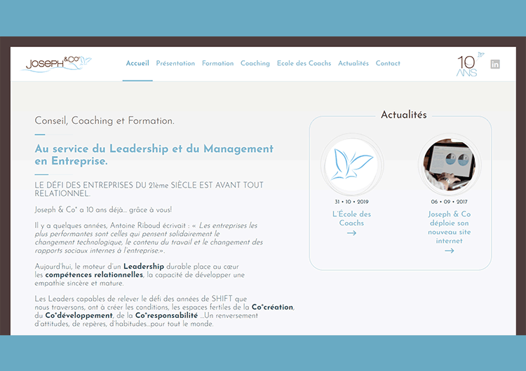 Réalisation : Joseph-and-Co.com