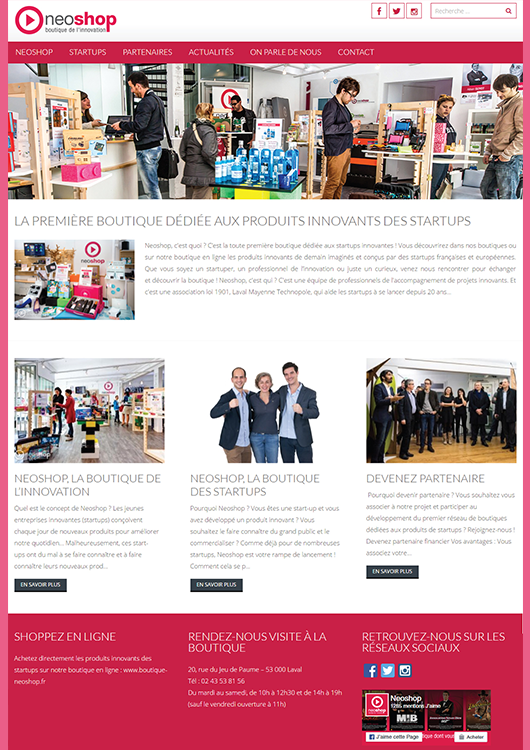 Réalisation : Neoshop-Laval.fr