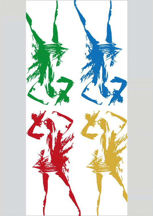 Réalisation : Stickers pour portes