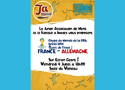 Réalisation : Affiches pour la Coupe du Monde de football 2014