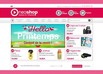 Réalisation : Boutique-Neoshop.fr